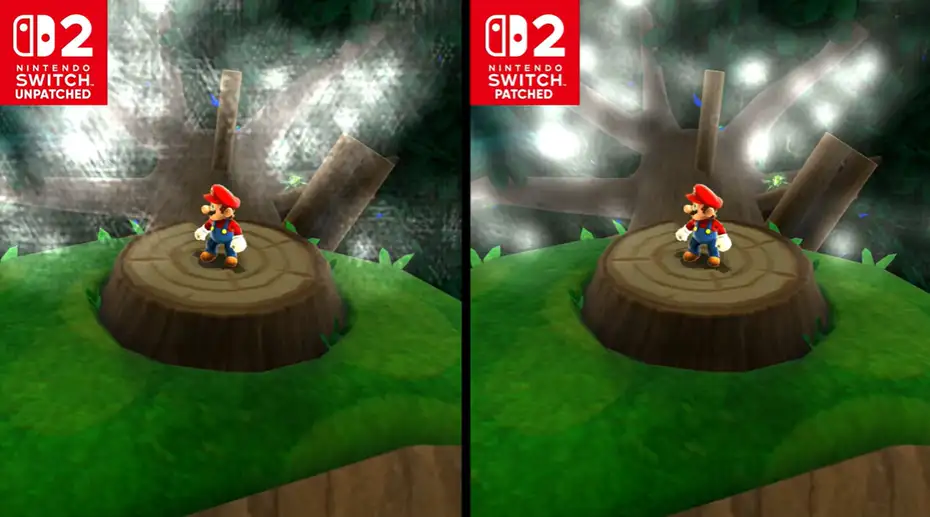 mario galaxy comparacion