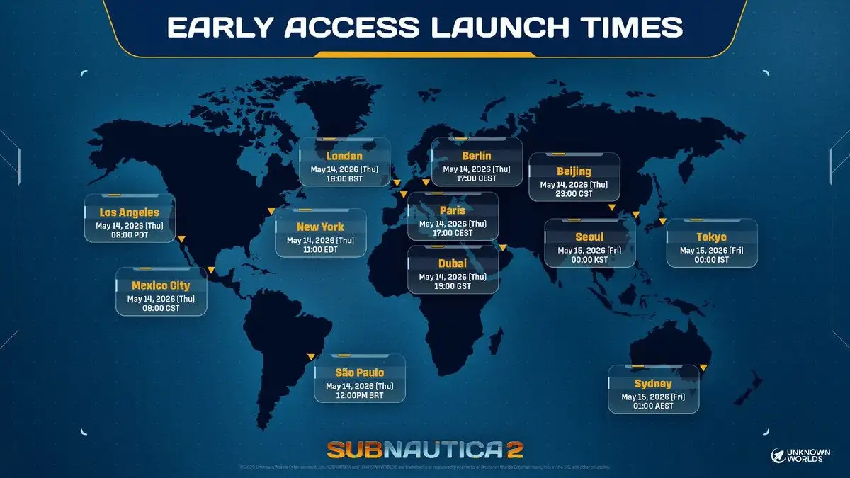 A qué hora sale Subnautica 2 en España y Latinoamérica