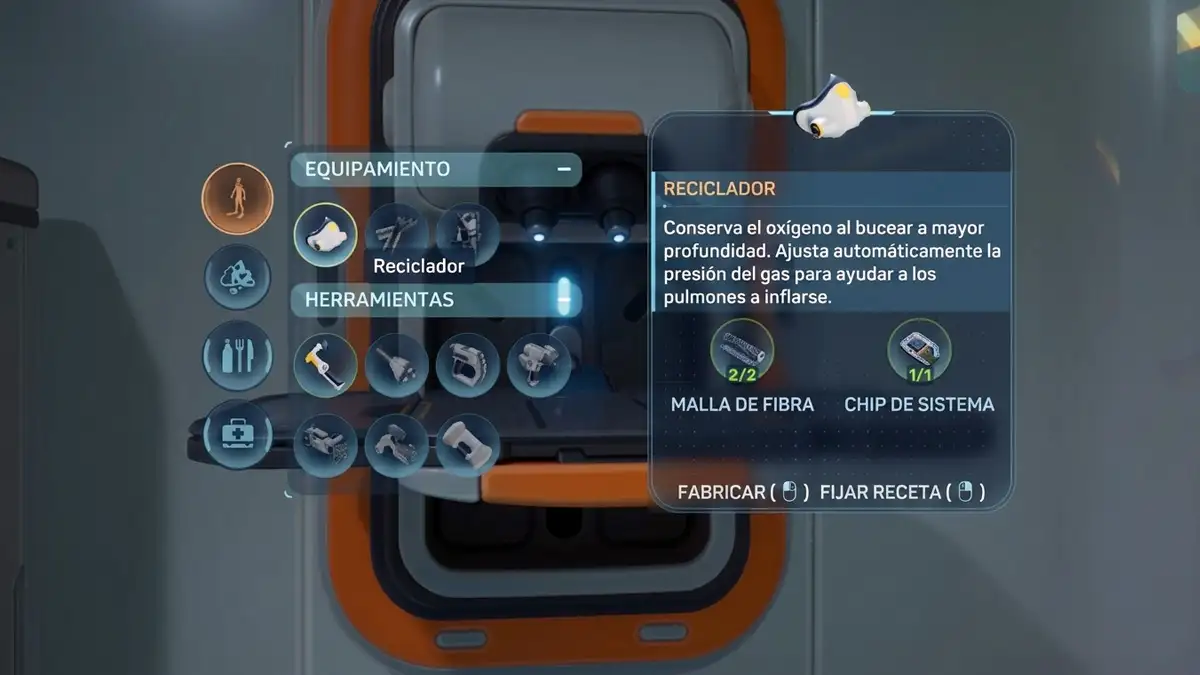 Cómo conseguir el Reciclador de aire en Subnautica 2