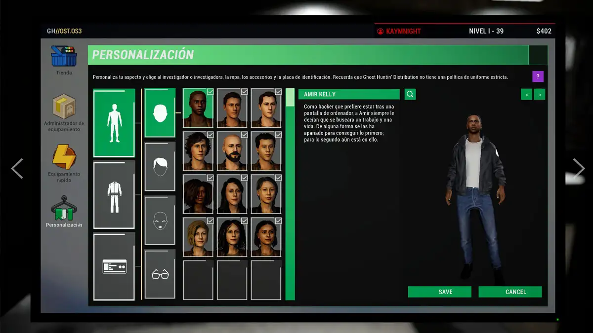 Cómo desbloquear ropa en Phasmophobia
