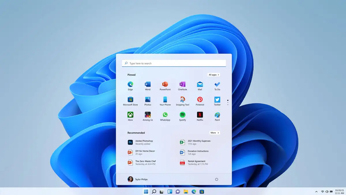 La barra de tareas de Windows 11 recupera sus funciones clásicas en la última actualización 1 Cuáles son las novedades de la barra de tareas de Windows 11 y el Menú de Inicio