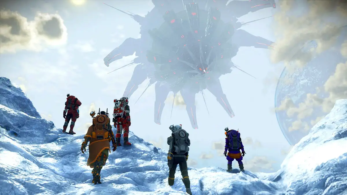 El acierto de meter facciones en No Man's Sky