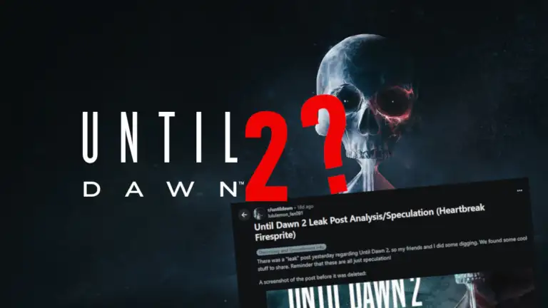 Hay una supuesta filtración de Until Down 2 que levanta la especulación