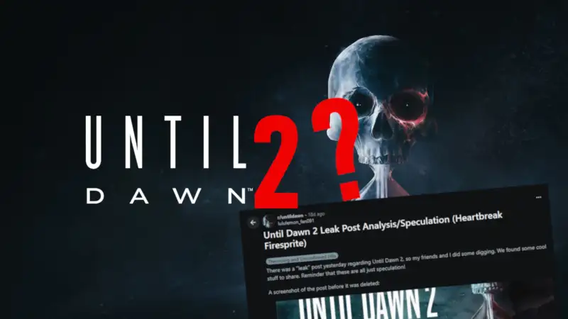 Hay una supuesta filtración de Until Down 2 que levanta la especulación