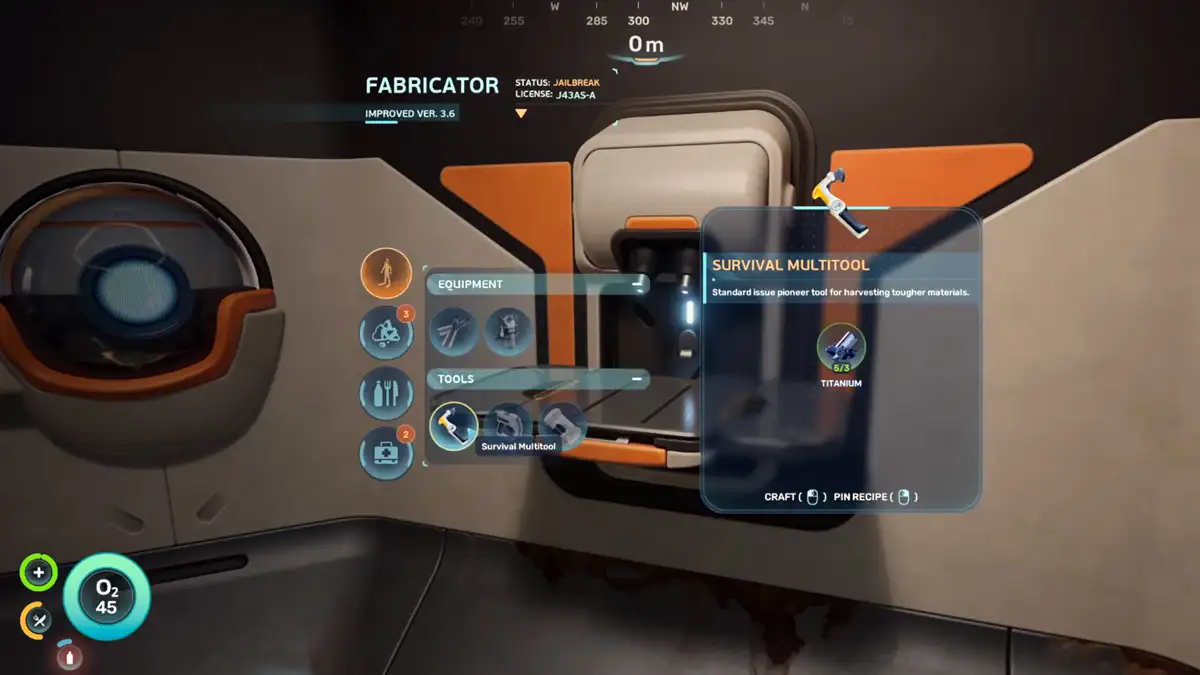 Herramientas que puedes fabricar desde el principio en Subnautica 2