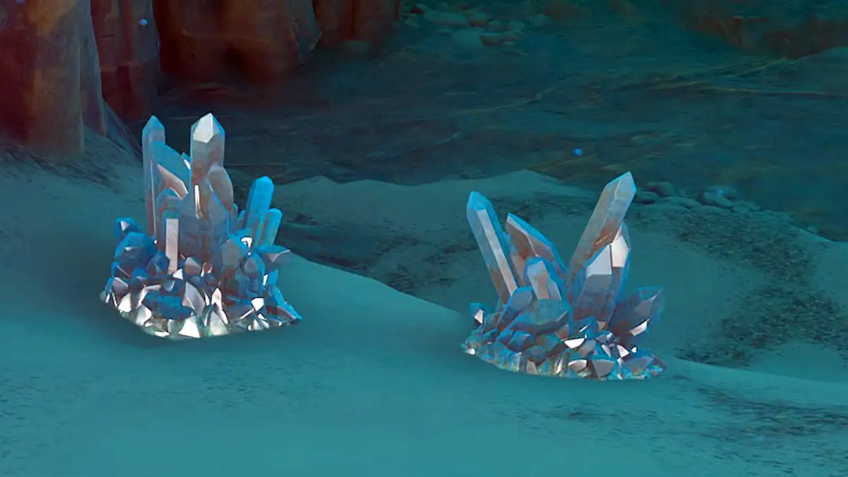 Qué aspecto tiene el cuarzo en Subnautica 2
