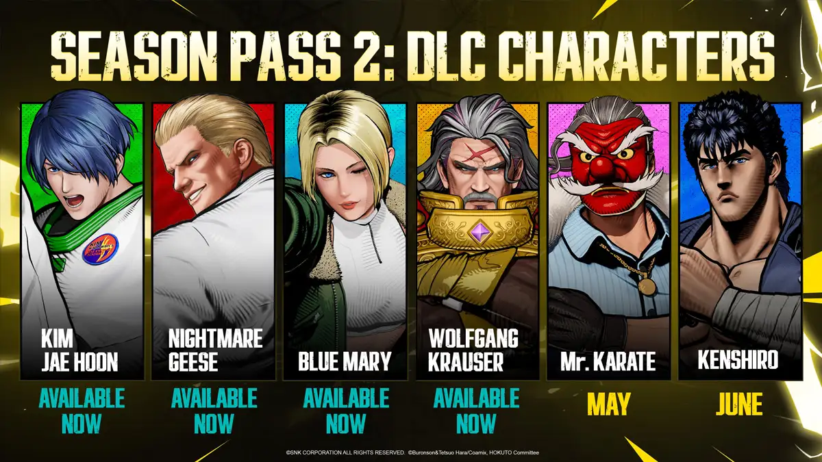 Qué incluye el DLC de Mr Karate en Fatal Fury 2026