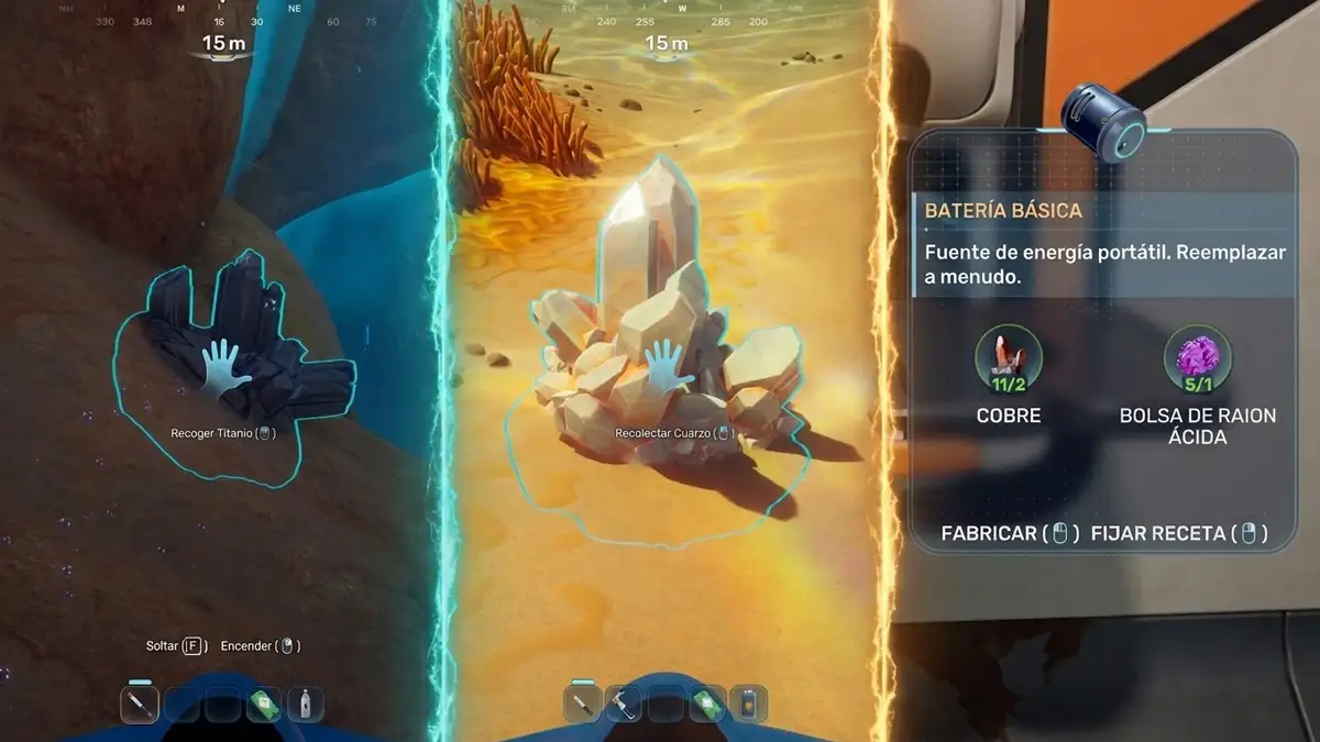 Qué materiales necesitas para fabricar el Escáner en Subnautica 2