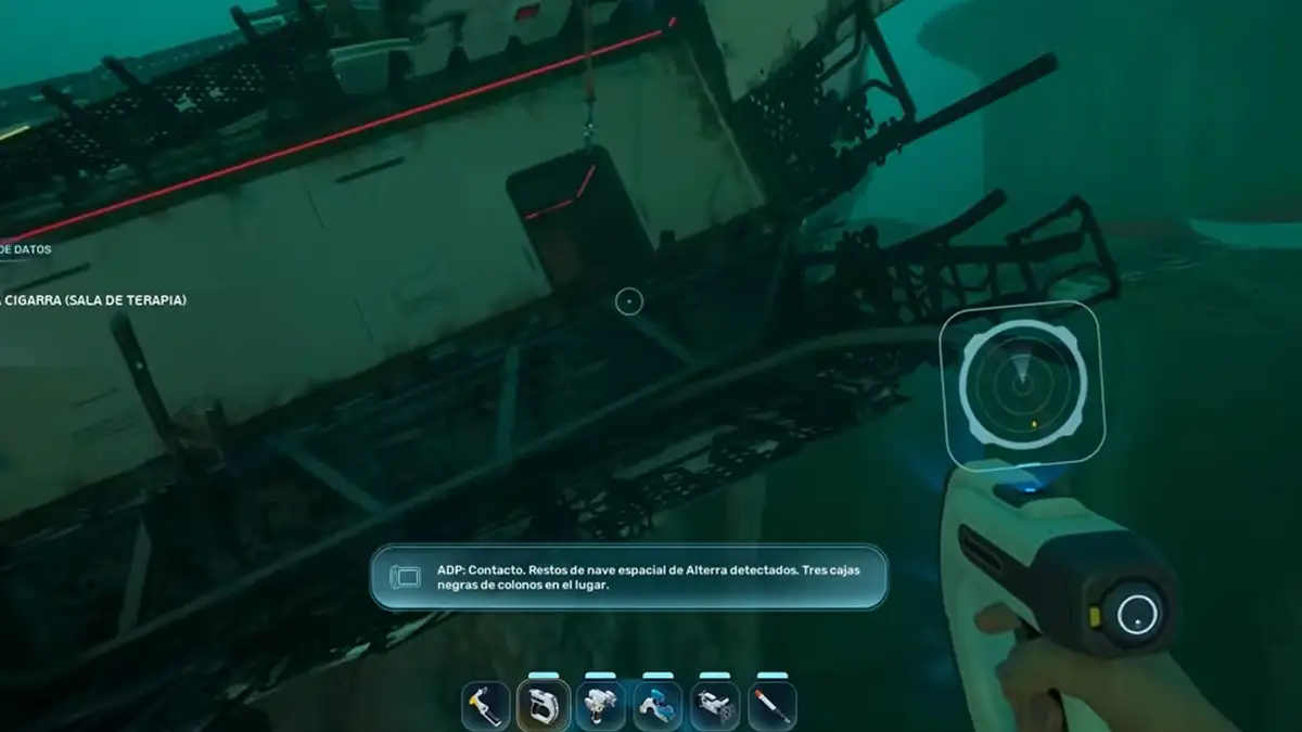 Segunda localización del fragmento resonador de retroalimentación