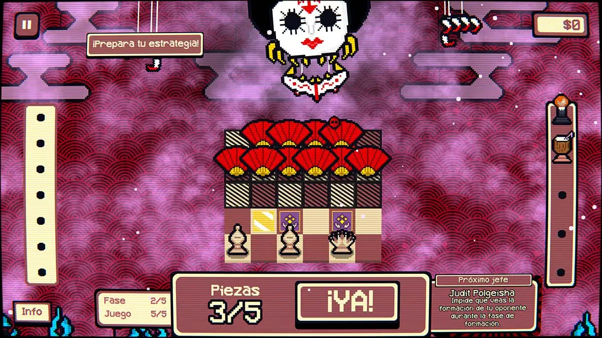Análisis de Gambonanza: partidas de ajedrez tensas con un giro roguelike