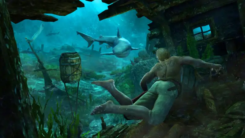 El remake de Assassin's Creed Black Flag revoluciona el gameplay acuático del original