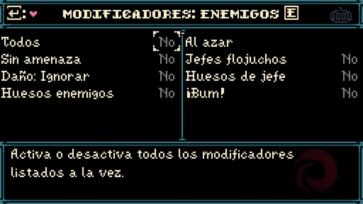 Cómo activar los modificadores en Mina the Hollower