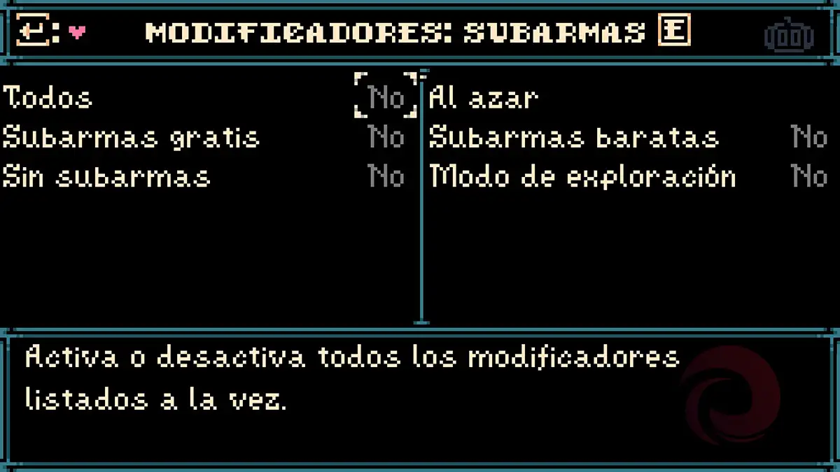 Cómo activar los modificadores en Mina the Hollower