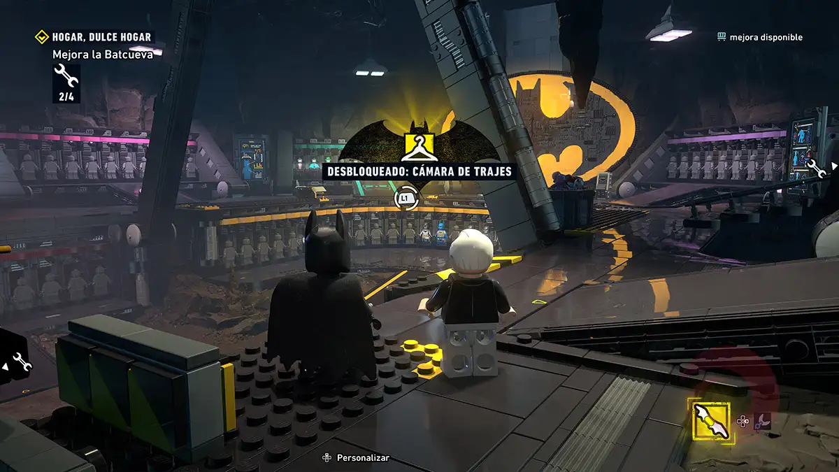 Cómo cambiar de traje en LEGO Batman: El legado del Caballero Oscuro