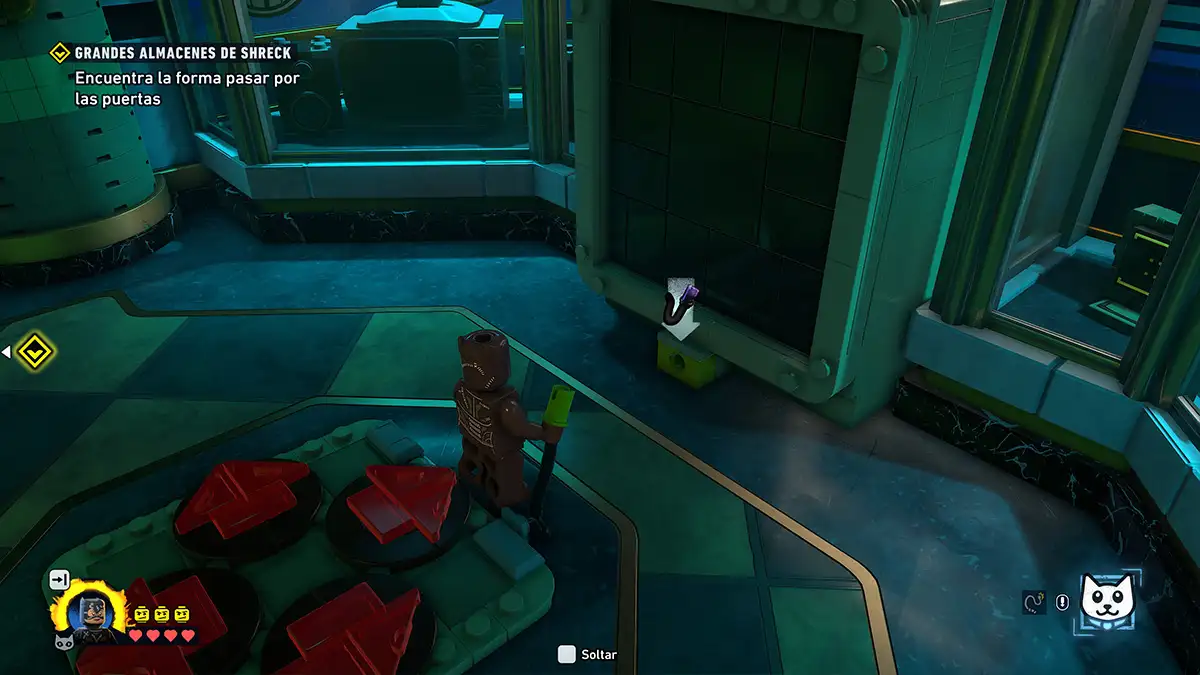 Dónde está el ladrillo rojo de Shrecks en LEGO Batman: El legado del Caballero Oscuro 1 Dónde está el ladrillo rojo de Shrecks en LEGO Batman durante el capítulo 2