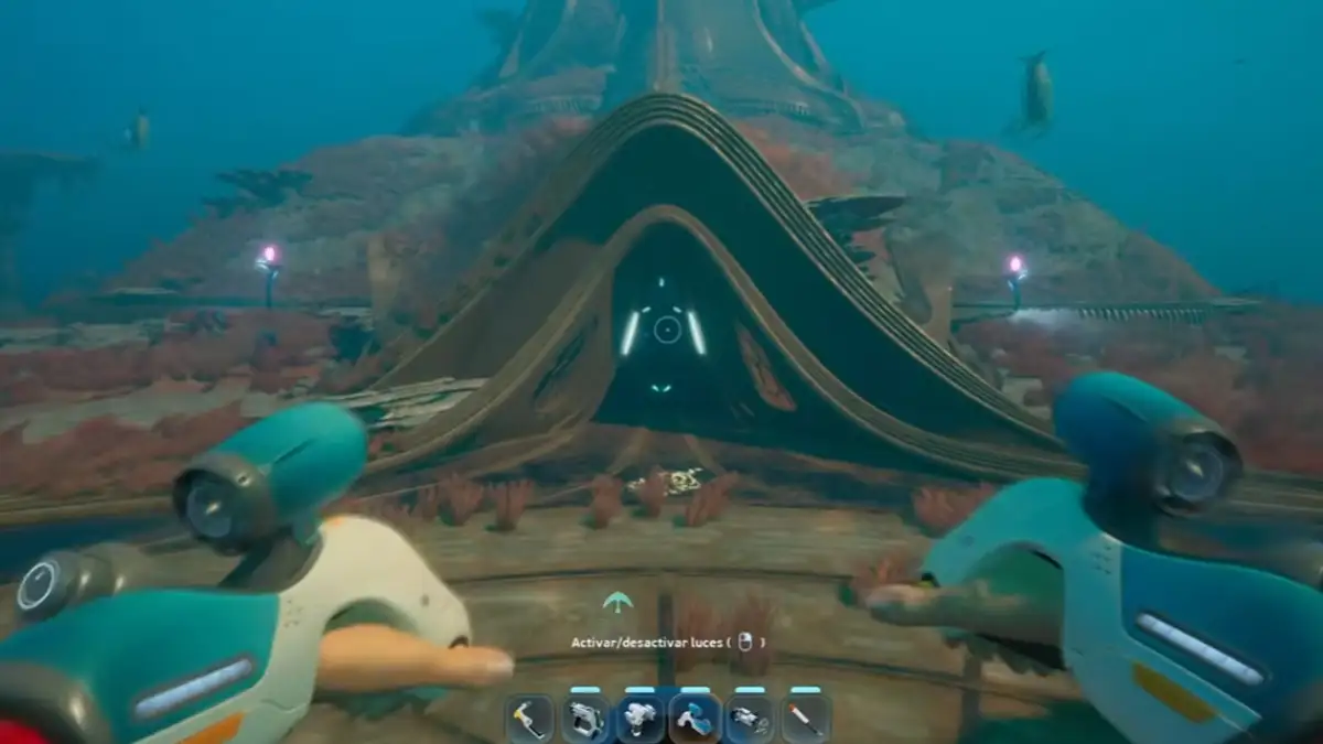 Cómo activar la energía en las Ruinas Alienígenas de Subnautica 2 4 entrada de las Ruinas Alienígenas Subnautica 2