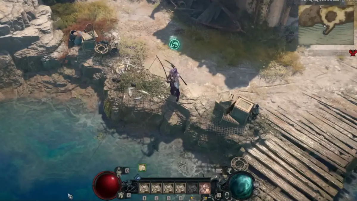 Cómo desbloquear la pesca en Diablo 4