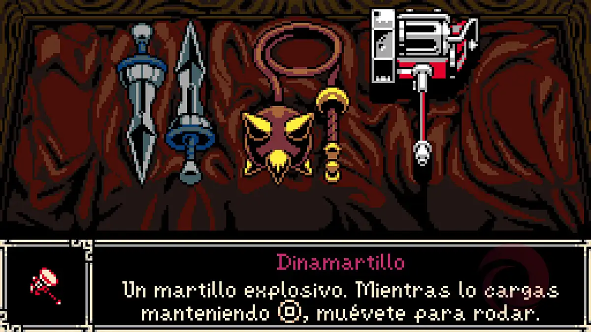Qué arma elegir en Mina the Hollower