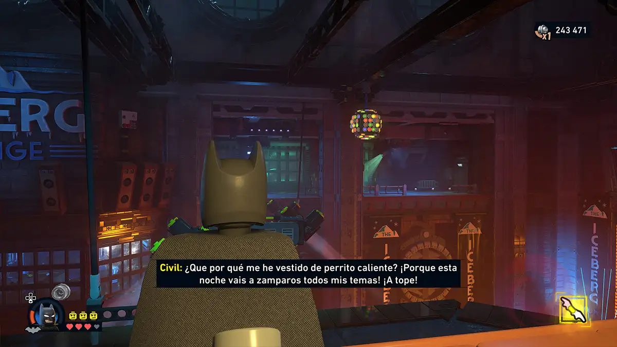 Ubicación de las bolas de disco en LEGO Batman: El legado del Caballero Oscuro