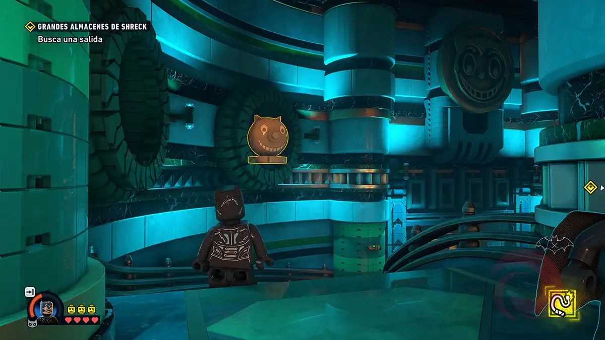 Ubicación de las cabezas de gato en LEGO Batman: El legado del Caballero Oscuro 3 Ubicación de las cabezas de gato en LEGO Batman: El legado del Caballero Oscuro