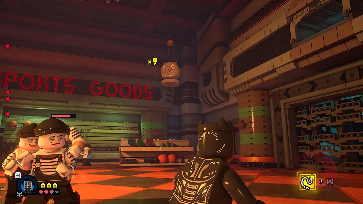 Ubicación de las cabezas de gato en LEGO Batman: El legado del Caballero Oscuro 4 Ubicación de las cabezas de gato en LEGO Batman: El legado del Caballero Oscuro