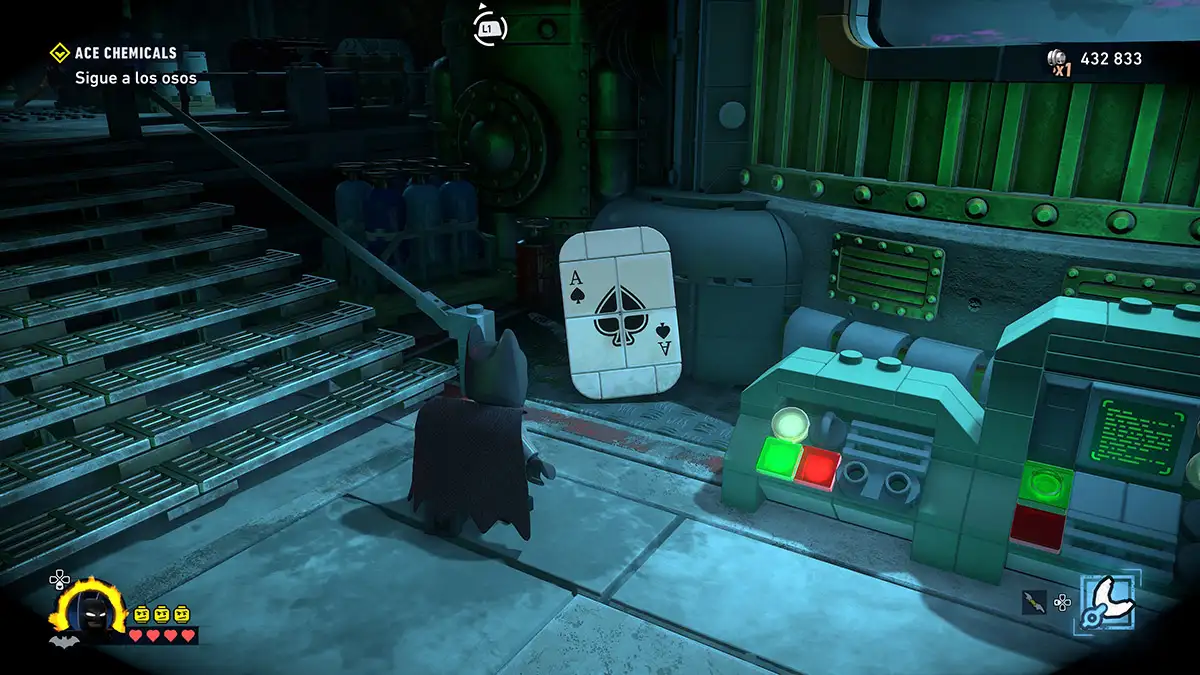 Ubicación de los ases de ACE Chemicals en LEGO Batman: El legado del Caballero Oscuro