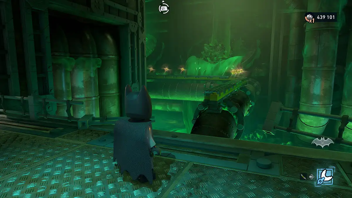 Ubicación de los depósitos de Waynetech de ACE Chemicals en LEGO Batman: El legado del Caballero Oscuro 3 Ubicación de los depósitos de Waynetech de ACE Chemicals en LEGO Batman