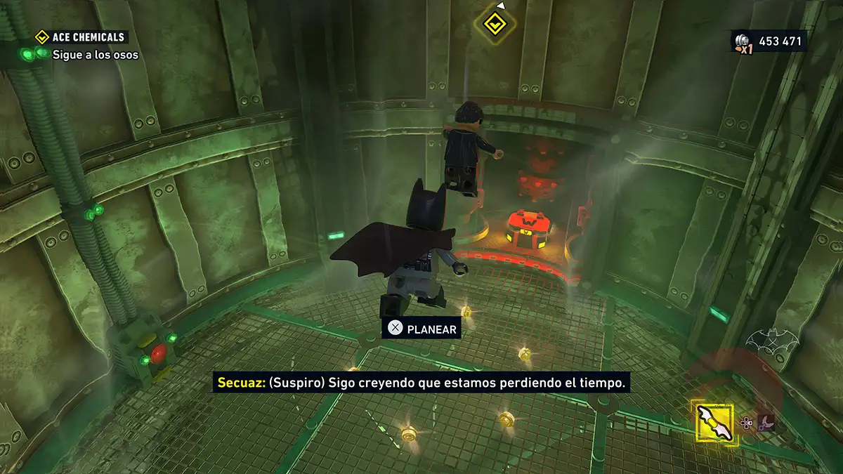 Ubicación de los depósitos de Waynetech de ACE Chemicals en LEGO Batman: El legado del Caballero Oscuro 5 Ubicación de los depósitos de Waynetech de ACE Chemicals en LEGO Batman