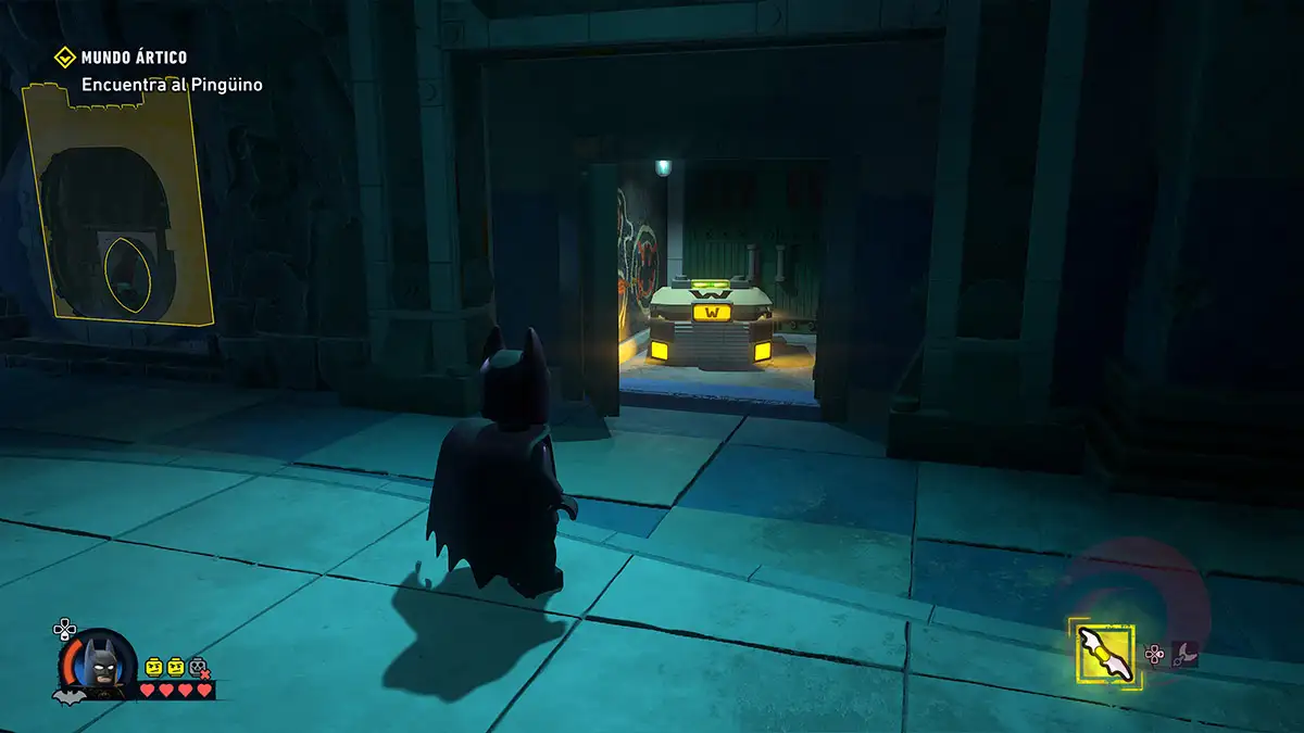 Ubicación de los depósitos de Waynetech de mundo ártico en LEGO Batman: El legado del Caballero Oscuro 5 Ubicación de los depósitos de Waynetech de mundo ártico en LEGO Batman: El legado del Caballero Oscuro