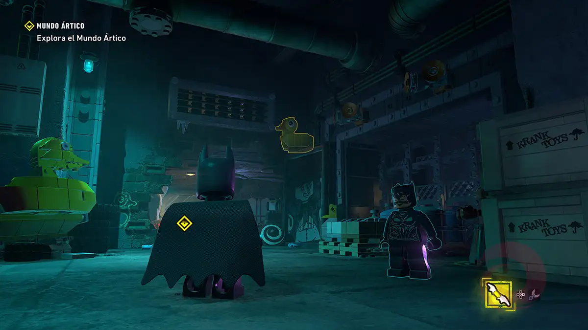Ubicación de los patitos de goma en LEGO Batman: El legado del Caballero Oscuro