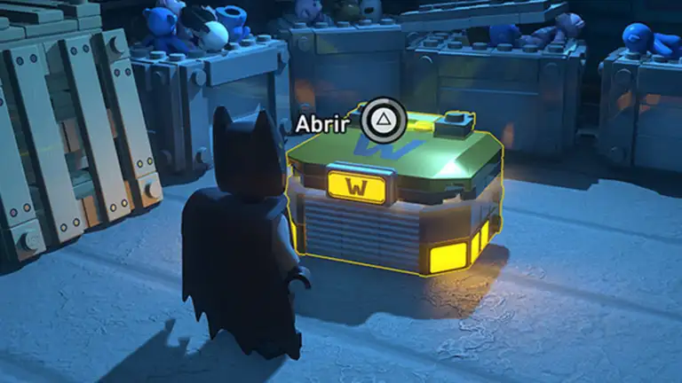Ubicación de los depósitos de Waynetech de la Sala Iceberg en LEGO Batman