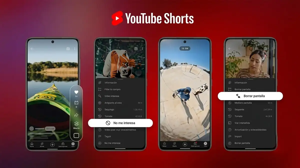 Características del nuevo reproductor de YouTube Shorts