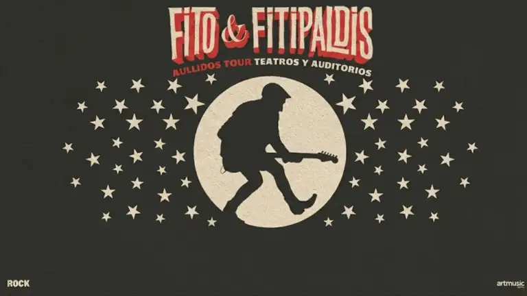 Gira Aullidos Tour teatros y auditorios de Fito & Fitipaldis
