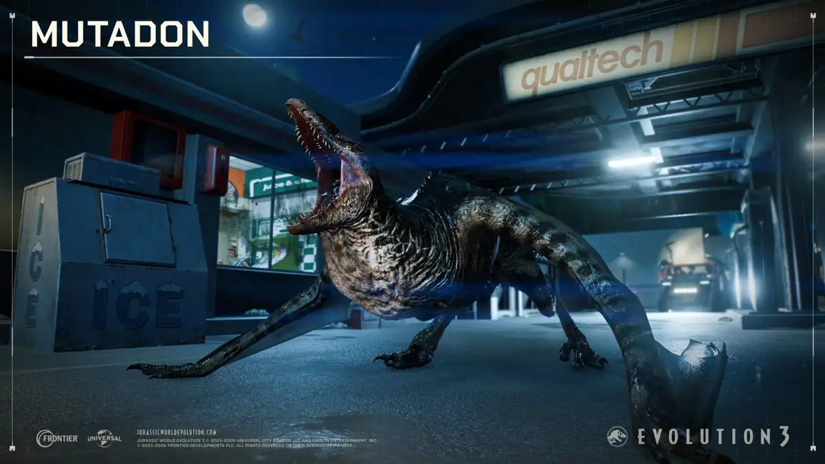 Mutadon Jurassic Park evolution 3