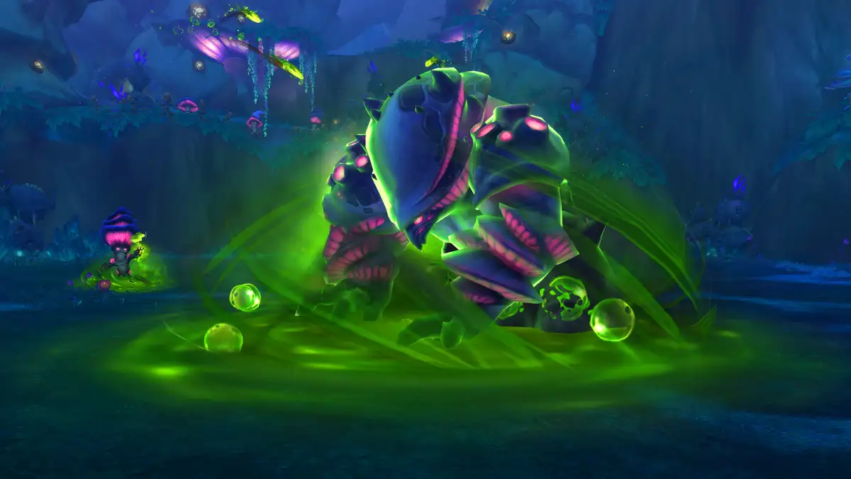 Nueva banda de WoW Midnight la Micosis, con dificultad mítica flexible