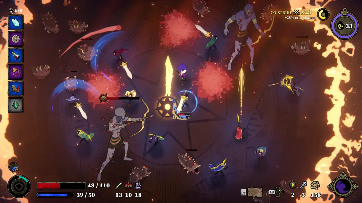 Análisis de 33 Immortals, una idea brillante que se desgasta cuando el grupo falla 3 Rendimiento de 33 Immortals en PC tras horas de partidas