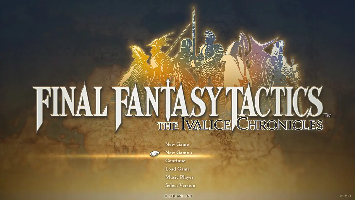 Final Fantasy Tactics: The Ivalice Chronicles se actualiza a la versión 1.5 pero sigue sin incluir el español 1 Final Fantasy Tactics: The Ivalice Chronicles se actualiza a la versión 1.5 pero sigue sin incluir el español