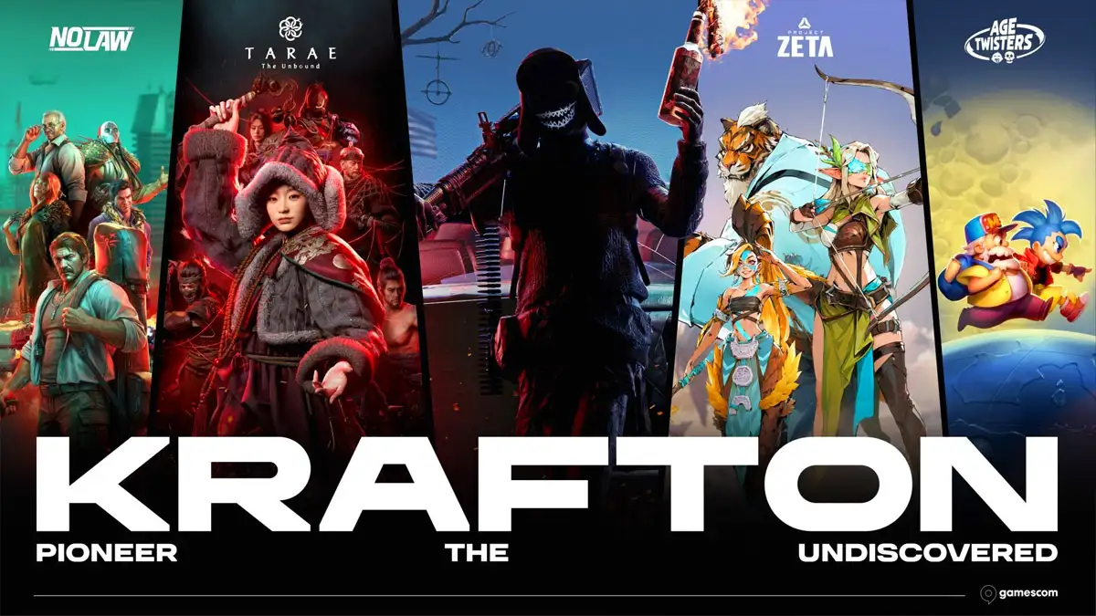 Krafton anuncia los juegos que llevará a la Gamescom 2026