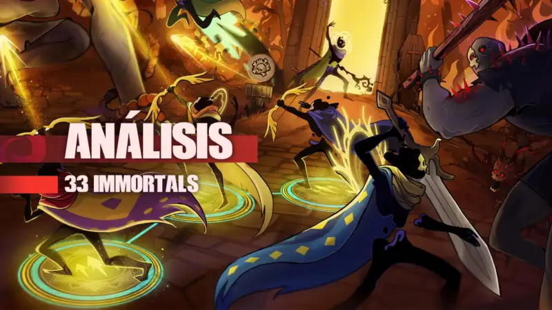 Análisis de 33 Immortals, una idea brillante que se desgasta cuando el grupo falla