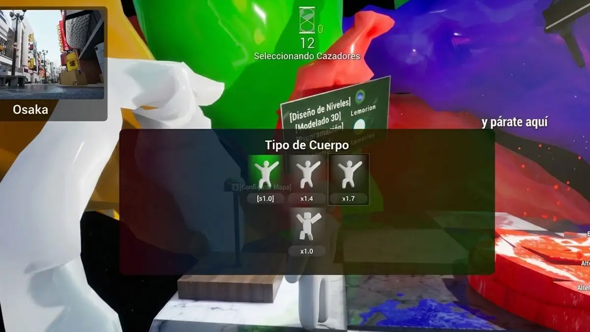 Cómo cambiar al personaje cubo en Meccha Chameleon