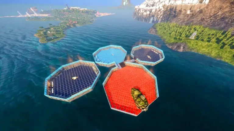 Cómo construir bases sobre el agua en Palworld 1.0