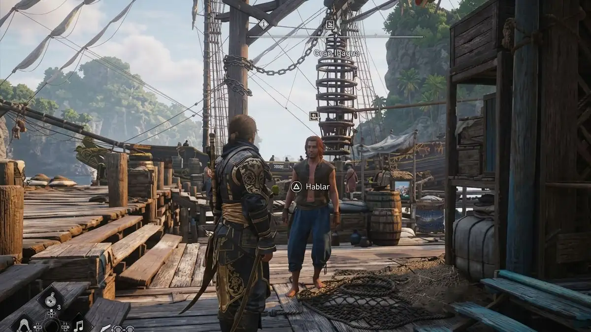 Cómo desbloquear las mejoras de combate para tu barco en AC Black Flag Resynced