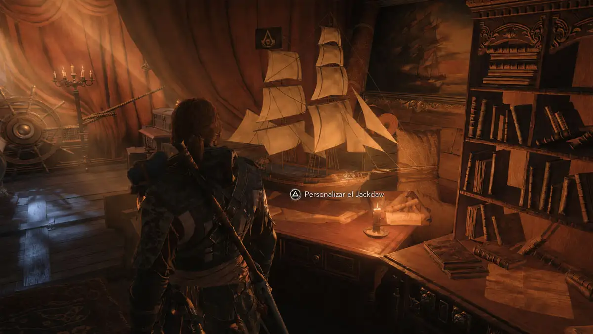 Cuándo puedo empezar a mejorar mi barco en AC Black Flag Resynced
