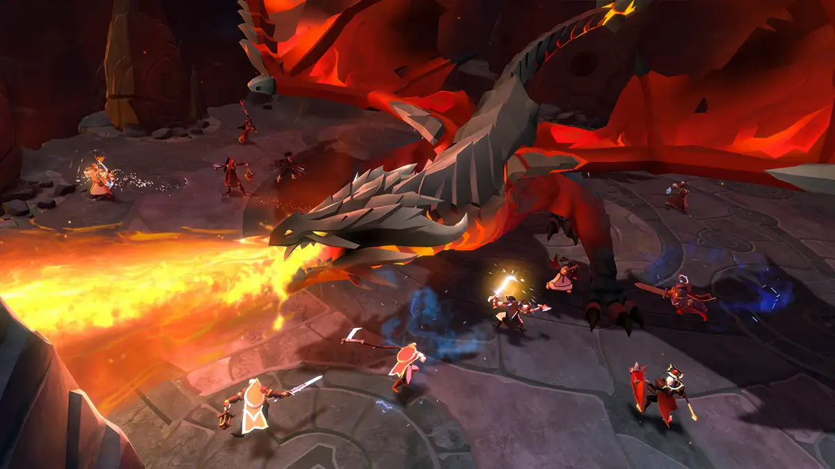 Albion Online se viene arriba con dragones, una nueva región y el jefe PvE más bestia de su historia 1 Cuándo sale la actualización de Dragonfire en Albion Online