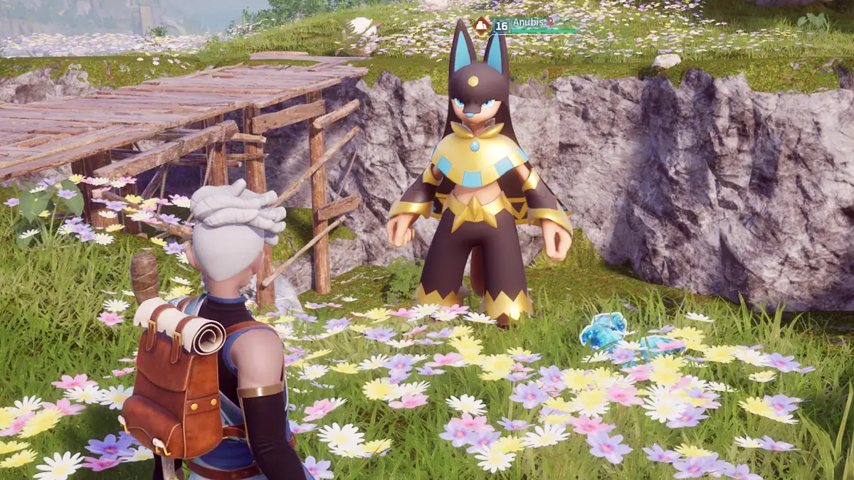 La mejor forma para farmear recursos rápido en Palworld 1.0 3 El truco maestro para farmear en el Árbol del Mundo (Anubis) Palworld 1.0