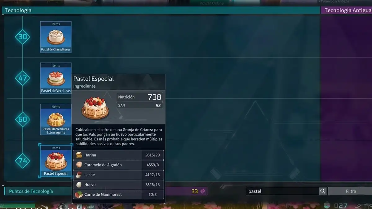 Para qué sirve el Algodón de Azúcar en Palworld 1.0