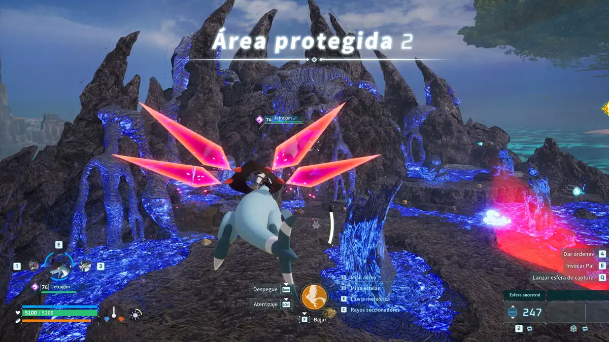 Qué necesitas para explorar el Santuario de Área Protegida nº 2 en Palworld 1.0