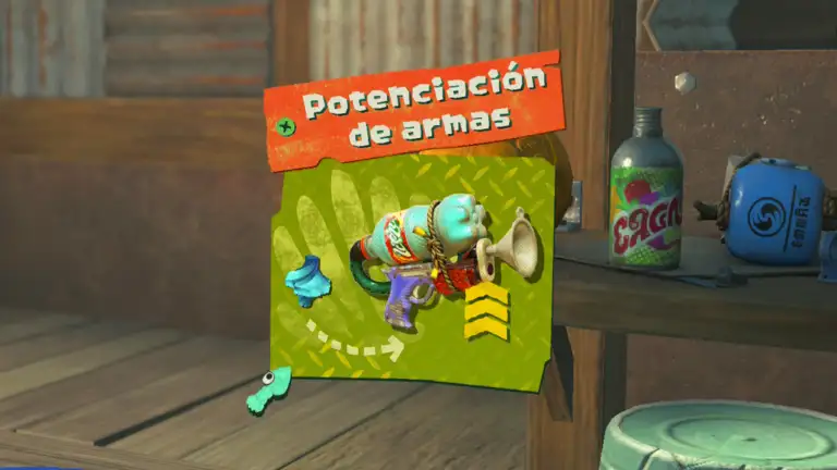 Cómo subir de nivel las armas en Splatoon Raiders