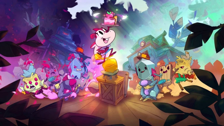 Acornia Mirror Worlds llega en 2027 con una ardilla que convierte sus pasteles en armas
