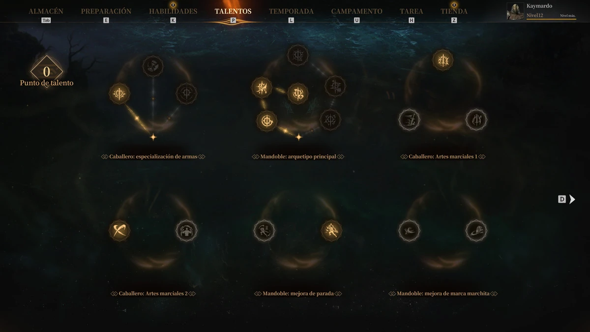 Mejores talentos, habilidades y armadura para Caballero Marchito en Mistfall Hunter 1 Mejores talentos PvP Caballero Marchito Mistfall Hunter Parte 1